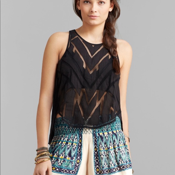FREE PEOPLE ETHEREAL DAZE CROP TANK - Picture 6 of 6